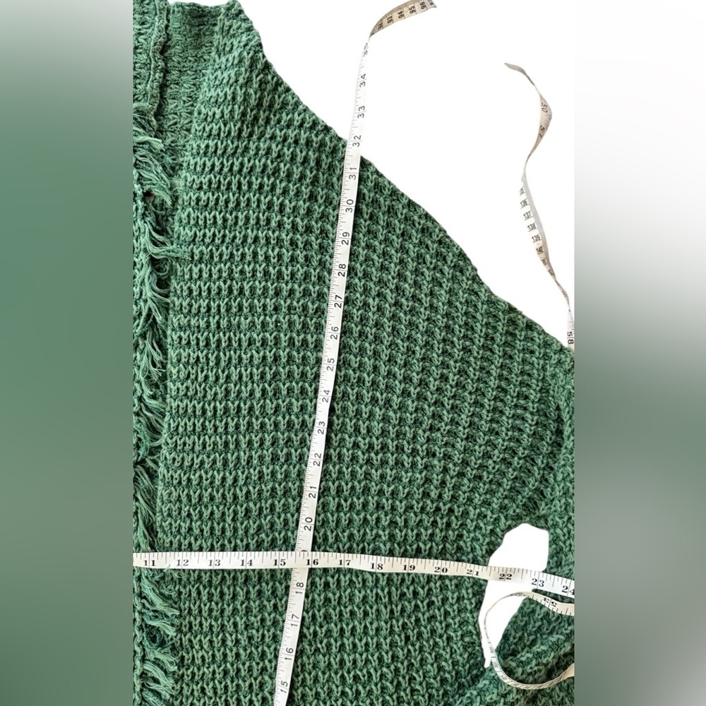 Free People I'll Be Around Silk Blend Boho Chic oversized Cardigan Size XS​ - Picture 4 of 9